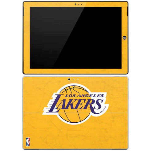 NBA Los Angeles Lakers Distressed Surface Pro 3 Skin